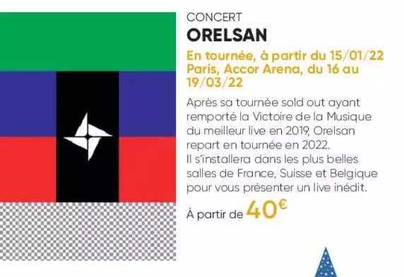 concert - orelsan