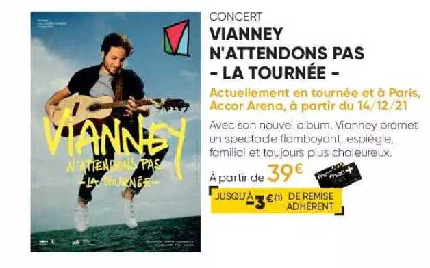 concert - vianney - n'attendons pas