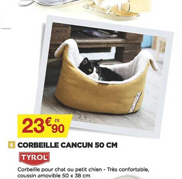 corbeille cancun 50 cm tyrol