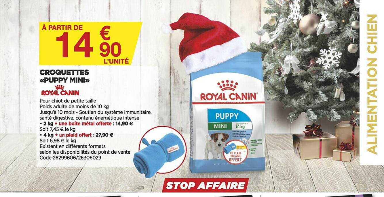 croquettes «puppy mini» royal canin