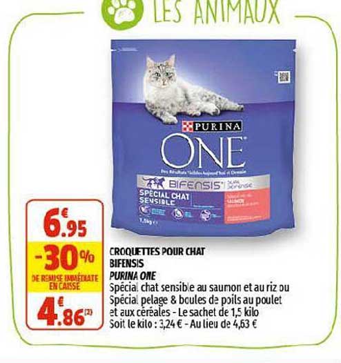 Croquettes Pour Chat Bifensis Purina One