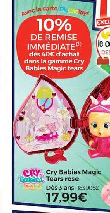 cry babies magic tears rose