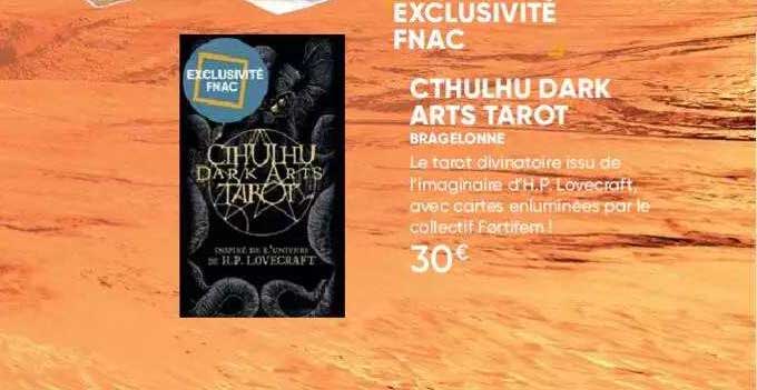 cthulhu dark arts tarot - bragelonne