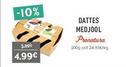 dattes medjool pronatura