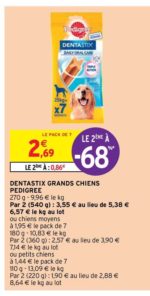 dentastix grands chiens pedigree