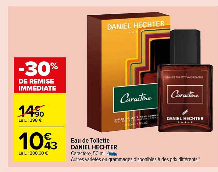 eau de toilette daniel hechter