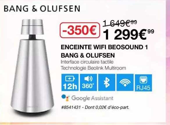 enceinte wifi beosound 1 bang & olufsen