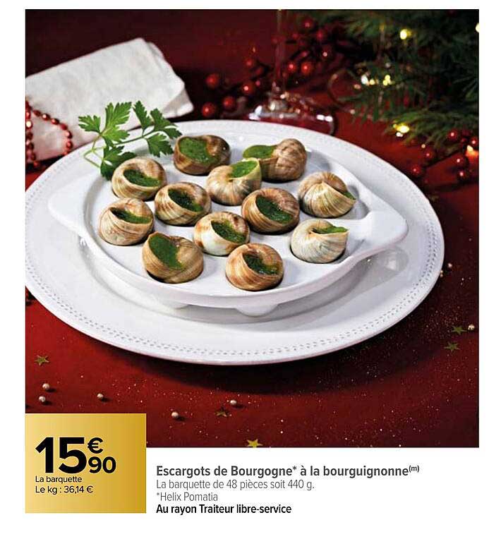 escargots de bourgogne à la bourguignonne