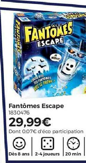 fantômes escape