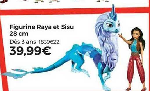 figurine raya et sisu 28 cm