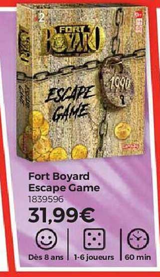fort boyard escape game