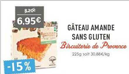 Gâteau Amande Sans Gluten