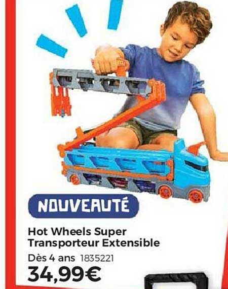 hot wheels super transporteur extensible