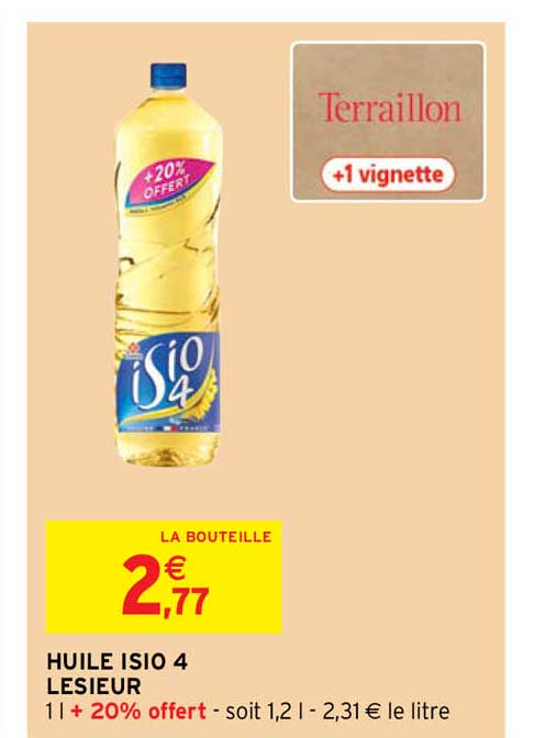 huile isio 4 lesieur