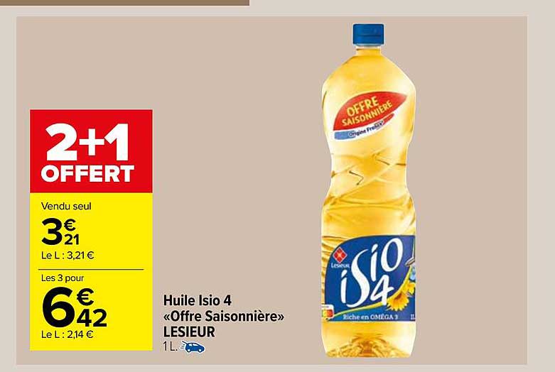 huile isio 4 «offre saisonnière» lesieur
