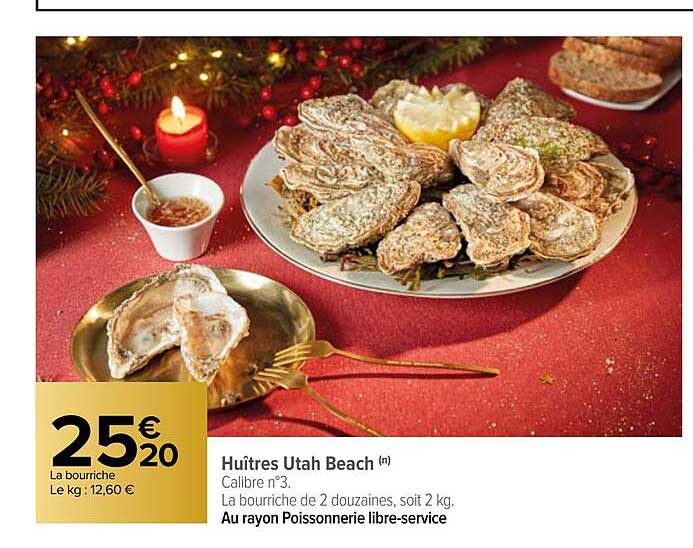 huîtres utah beach