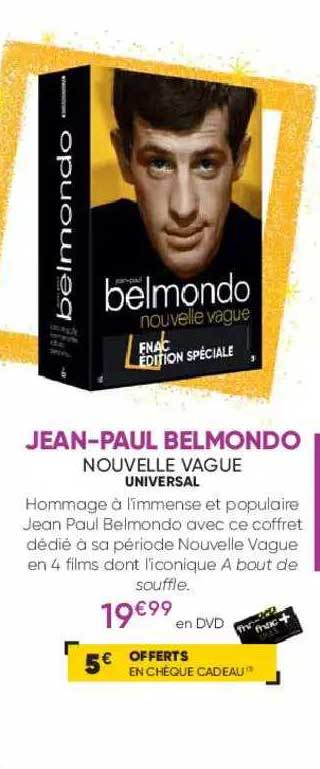 jean-paul belmondo - nouvelle vague