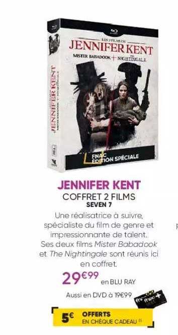 jennifer kent - coffret 2 films - seven 7