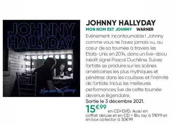 johnny hallyday - mon nom est johnny
