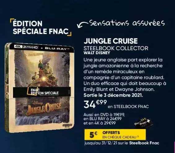 jungle cruise steelbook collector