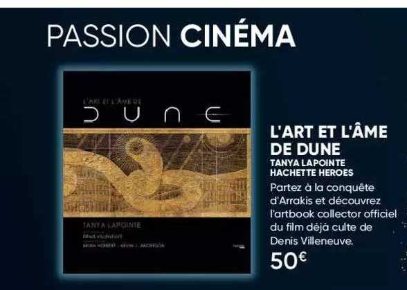 l'art et l'âme de dune - tanya lapointe hachette heroes