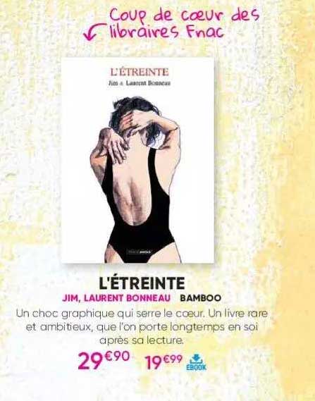 l'étreinte jim, laurent bonneau