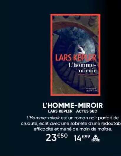 l'homme-miroir lars kepler - actes sud