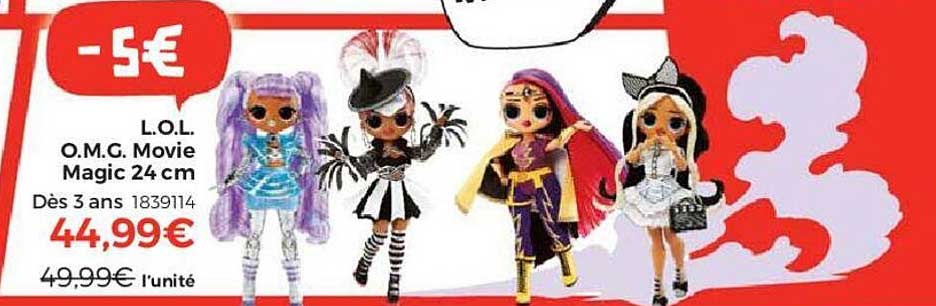 l.o.l. o.m.g. movie magic 24 cm