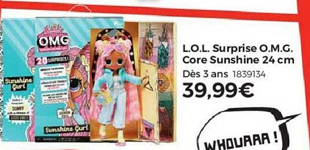 l.o.l. surprise o.m.g. core sunshine 24 cm