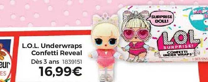 l.o.l. underwraps confetti reveal