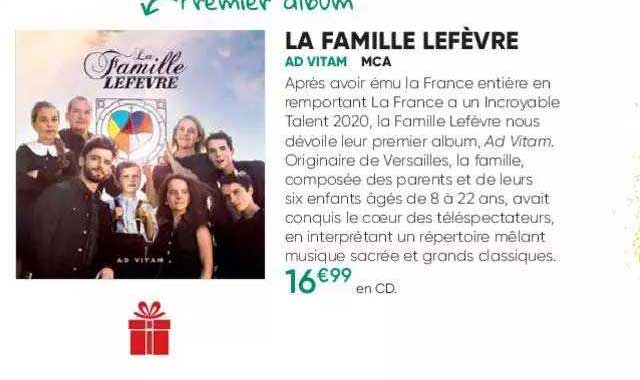 la famille lefèvre - ad vitam