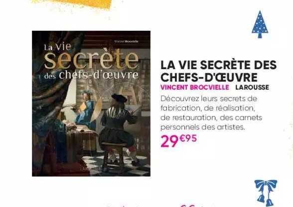 la vie secrète des chefs-d'oeuvre - vincent brocvielle