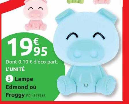 lampe edmond ou froggy
