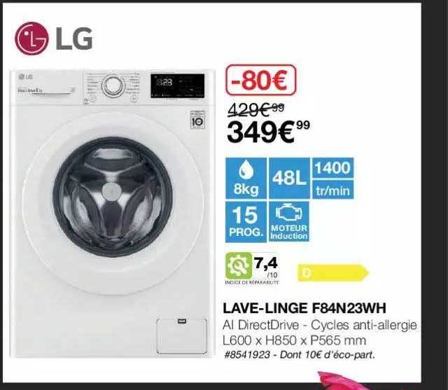 lave-linge lg