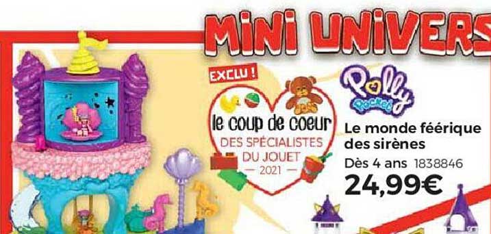 le momnde féérique des sirènes polly pocket