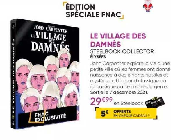le village des damnés - steelbook collector