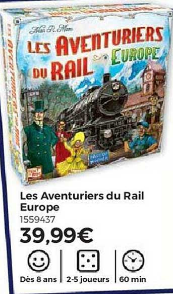 les aventuriers du rail europe