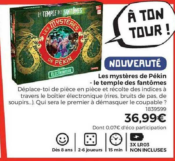 les mystères de pékin - le temple des fantômes