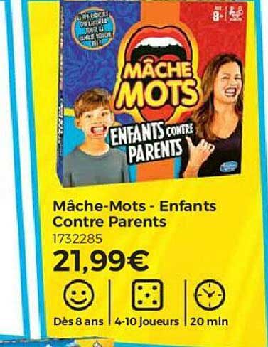 mâche-mots - enfants contre parents
