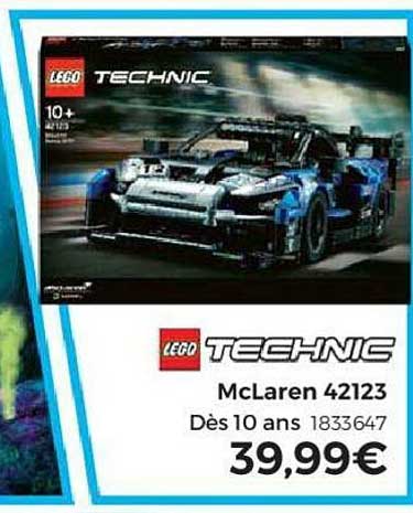 mcLaren lego technic 42123