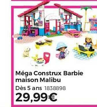 Méga Construx Barbie Maison Malibu