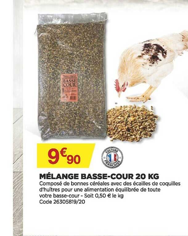 mélange basse-cour 20 kg