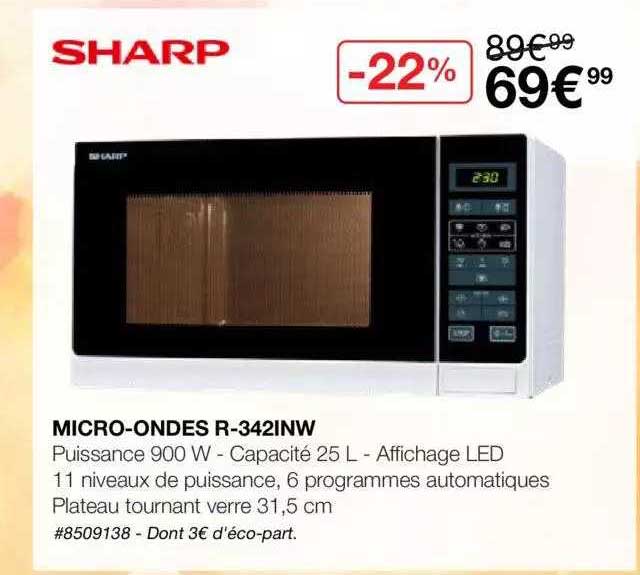 micro-ondes sharp