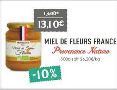 Miel De Fleurs France Provenance Nature
