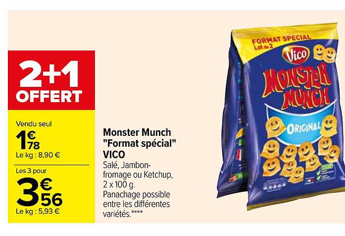 monster munch "format spécial" vico