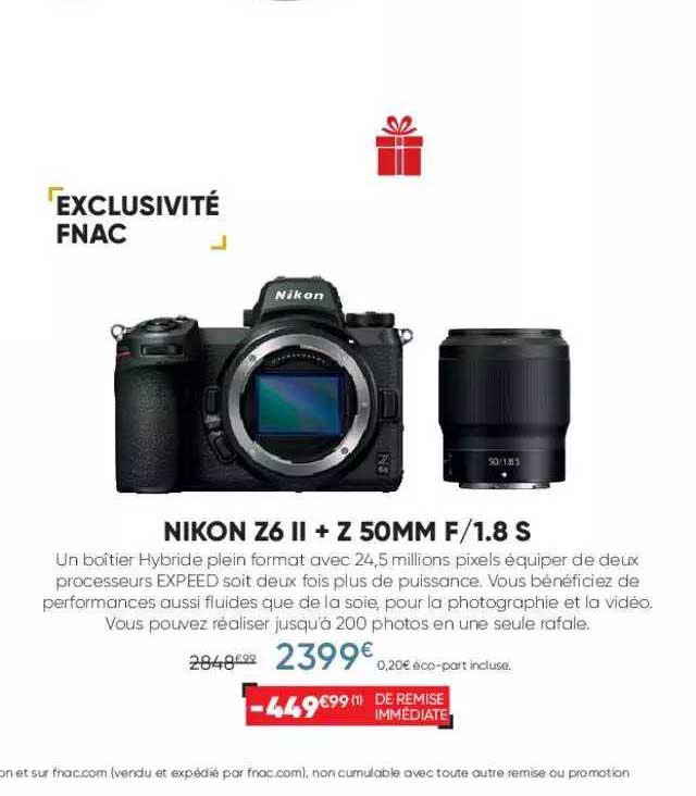 nikon z6 II + z 50mm f-1.8 s