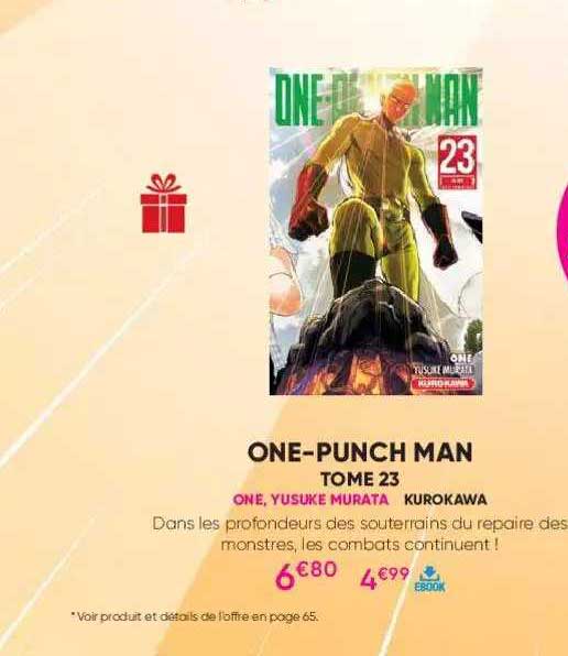 one-punch man tome 23 - one, yusuke murata