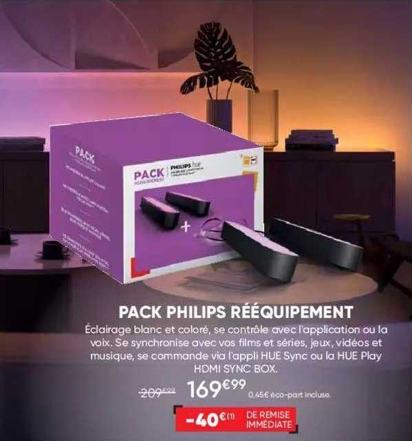 pack philips rééquipement
