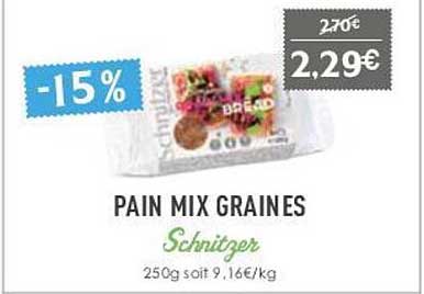 Pain Mix Graines