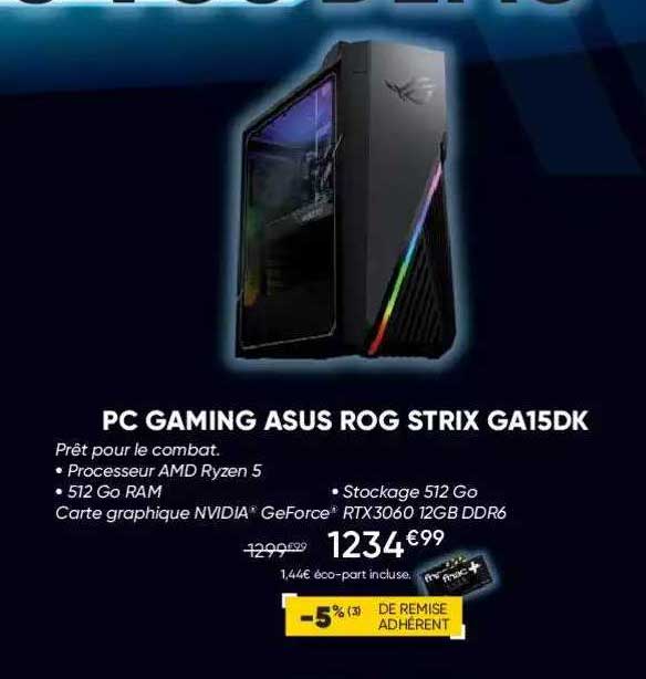 pc gaming asus rog strix ga15dk